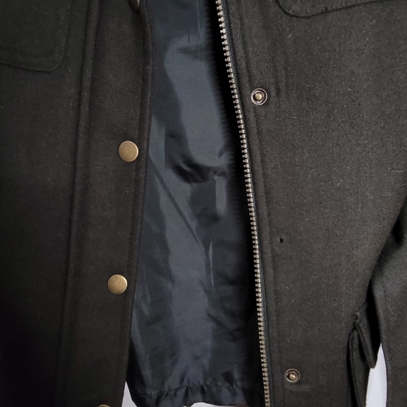 Cecil Gee Hunter Green Coat - Picture 9 of 13